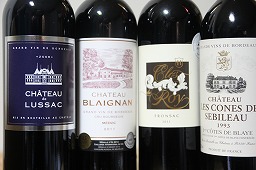 [店主特選]飲み頃ボルドー 4本セット 3000ml