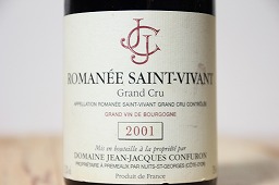 ロマネ サン ヴィヴァン 2001 ジャン ジャック コンフュロン 赤 750ml